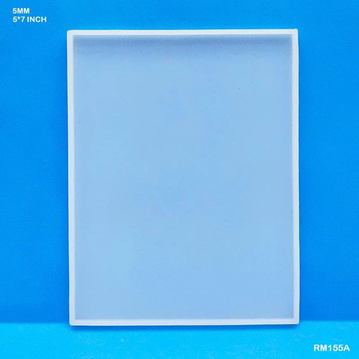 Silicone Mould for Resin – Rectangle 5mm (5x7 Inch) | Durable & Flexible Casting Mold for DIY Crafts  Rm155A