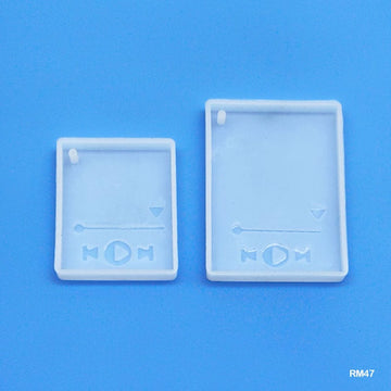 Silicone Mould for Resin  Sporty Music    Code  Rm47