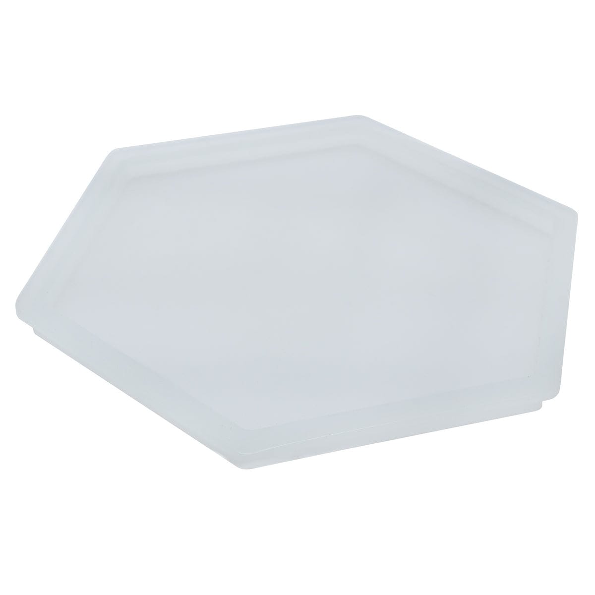 jags-mumbai Mould Silicone Mould Hexagon 6 Curve Coaster SMH600