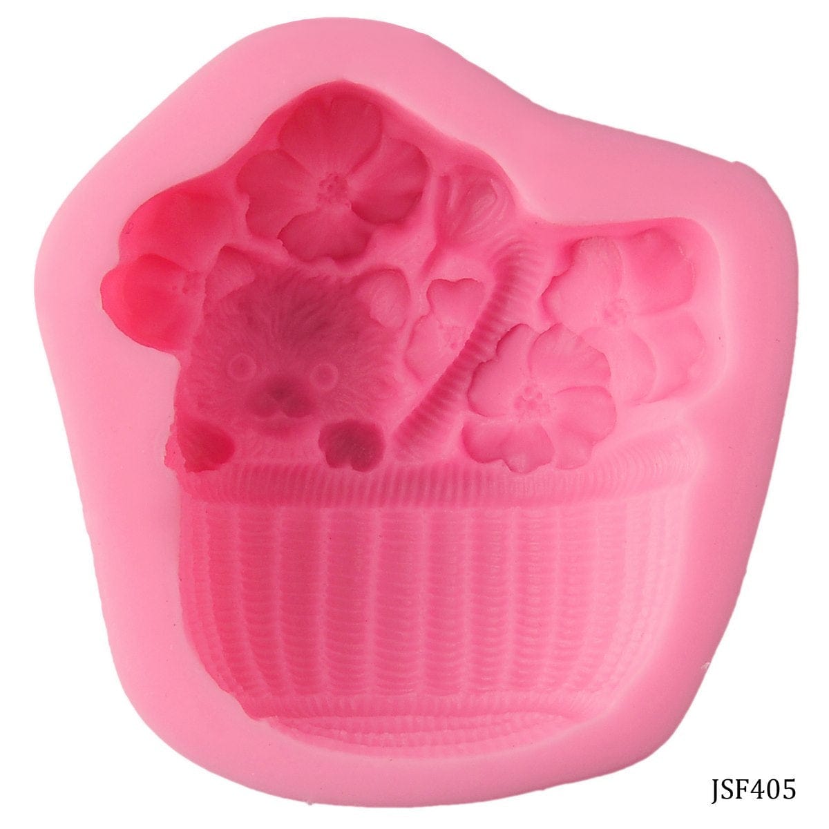 jags-mumbai Mould Silicone Mould Kitten Basket JSF405