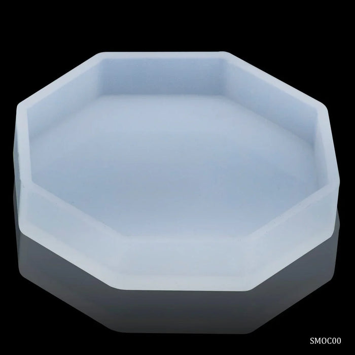 Silicone Mould Octagon Coaster Small – Durable & Flexible Resin Casting Mold for DIY Crafts SMOC00