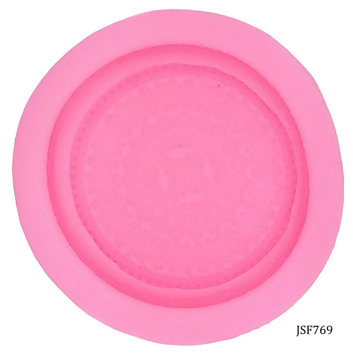 Silicone Mould Round Mandala Design JSF769