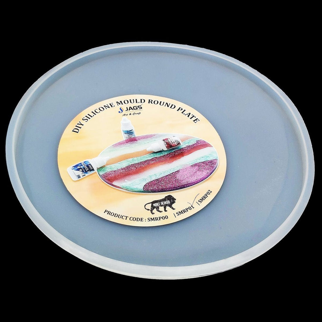 jags-mumbai Mould Silicone Mould Round Plate 10inch SMRP01