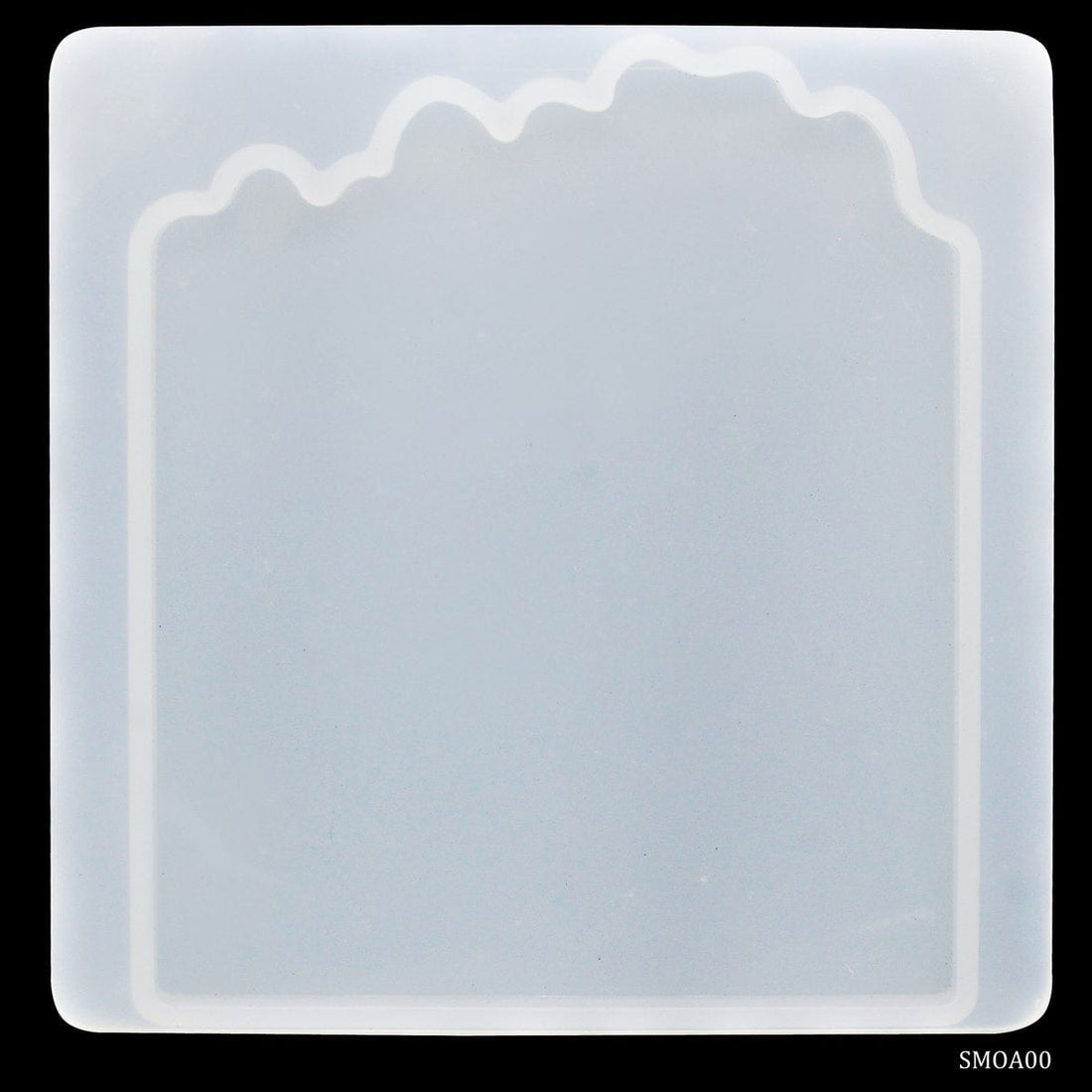 jags-mumbai Mould Silicone Mould | Square Agate 1-Coaster