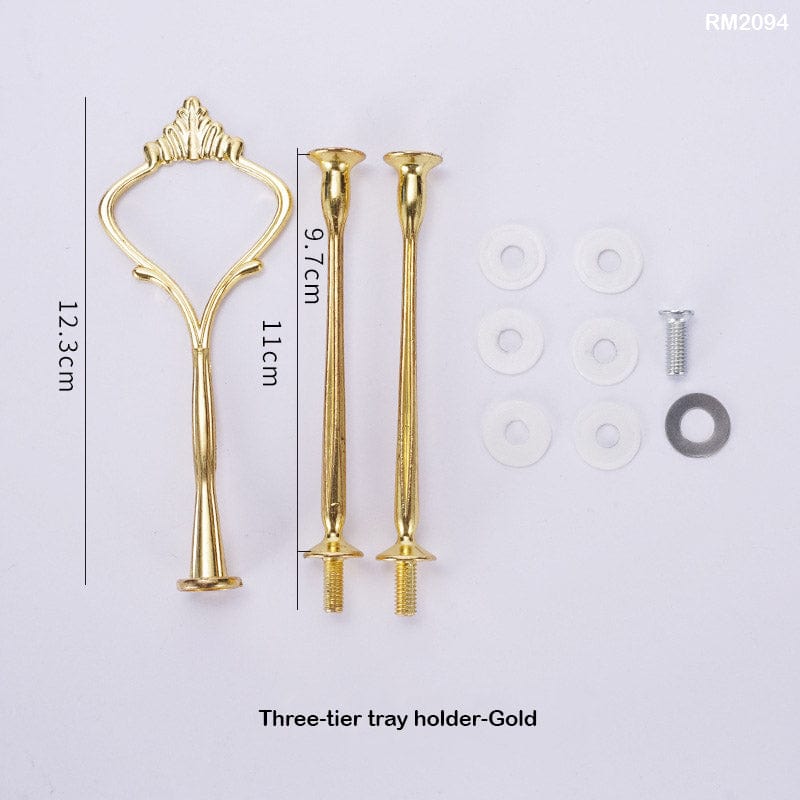 MG Traders 1 Resin Art & Supplies Rm2094 Silicone Mould Tray Holder Gold