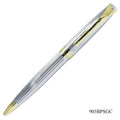 jags-mumbai Ball Pens Silver and Gold Ballpoint Pen with Golden Clip