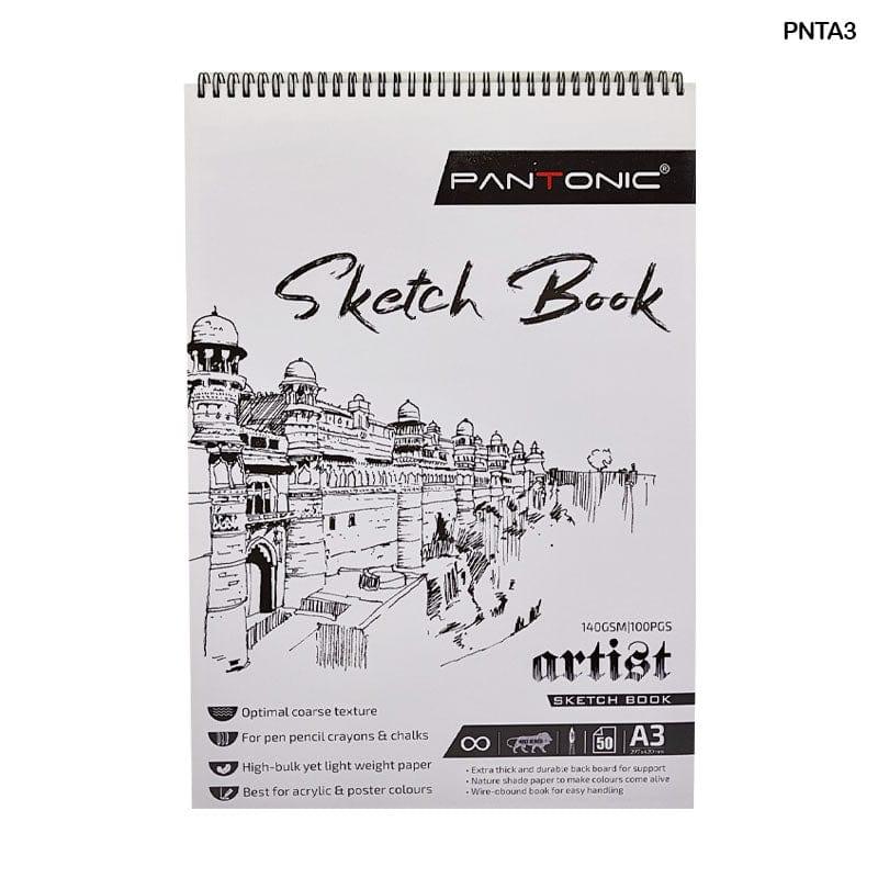 Sketch Book A3 140Gsm 100Pgs      Code  Pnta3
