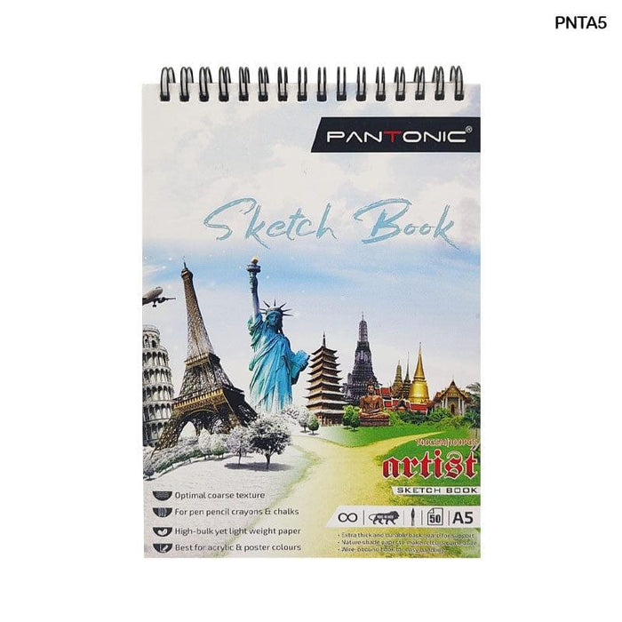 Sketch Book A5 140Gsm 100Pgs      Code  Pnta5