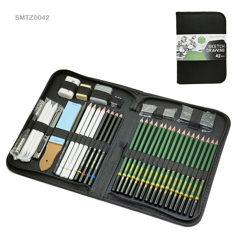 Ravrai Craft - Mumbai Branch Sketching Material sketch drawing set 42pcs