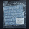 jags-mumbai Mould Small Alphabet resin mold, silicon alphabet mould