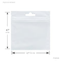 MG Traders Bag Small Business Packing Bags Pp Bag 120X120Mm 100Pcs