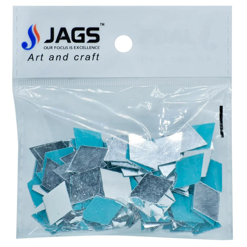 jags-mumbai Lippan Small Glass mirrors for Picchwai Craft & Lippan Craft- Approximately 25 Grams