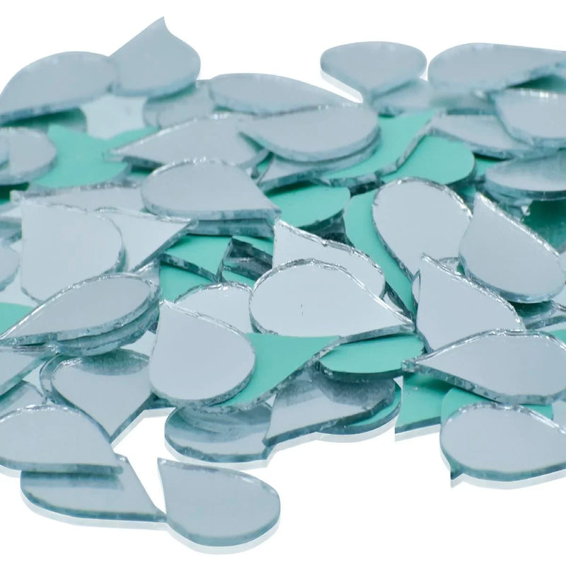 jags-mumbai Lippan Small Glass mirrors for Picchwai Craft & Lippan Craft- Approximately 25 Grams