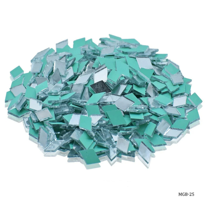 Small Glass mirrors for Picchwai Craft & Lippan Craft- Approximately 25 Grams