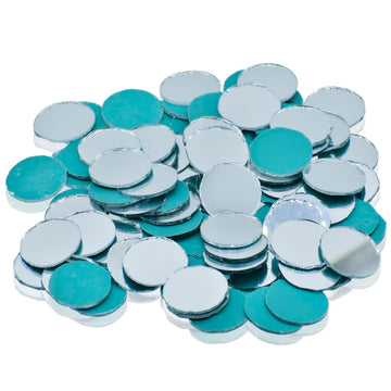 jags-mumbai Lippan Small Glass mirrors for Picchwai Craft & Lippan Craft- Approximately 25 Grams