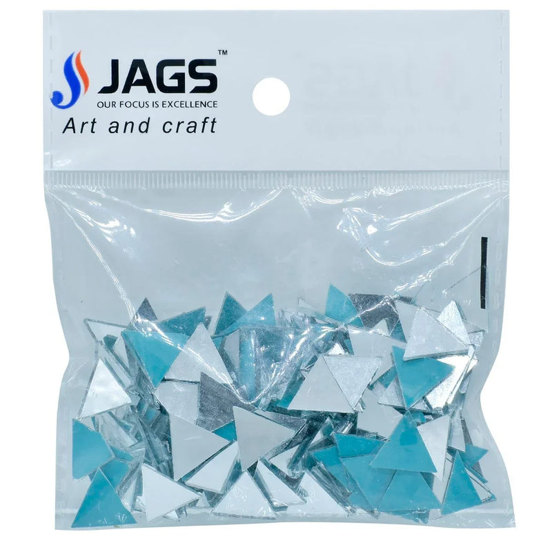jags-mumbai Lippan Small Glass mirrors for Picchwai Craft & Lippan Craft- Approximately 25 Grams