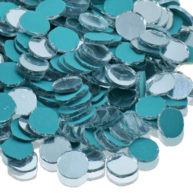 jags-mumbai Lippan Small Glass mirrors for Picchwai Craft & Lippan Craft- Approximately 25 Grams