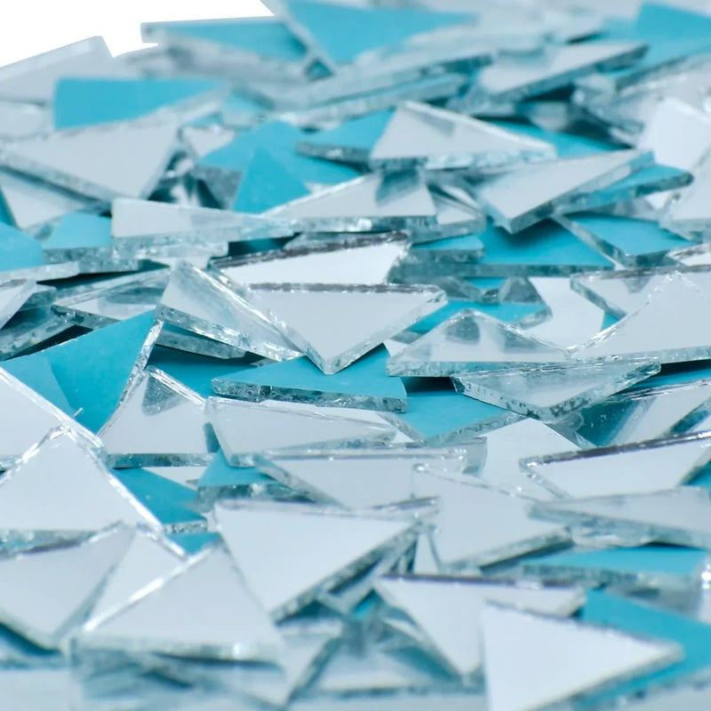 jags-mumbai Lippan Small Glass mirrors for Picchwai Craft & Lippan Craft- Approximately 25 Grams