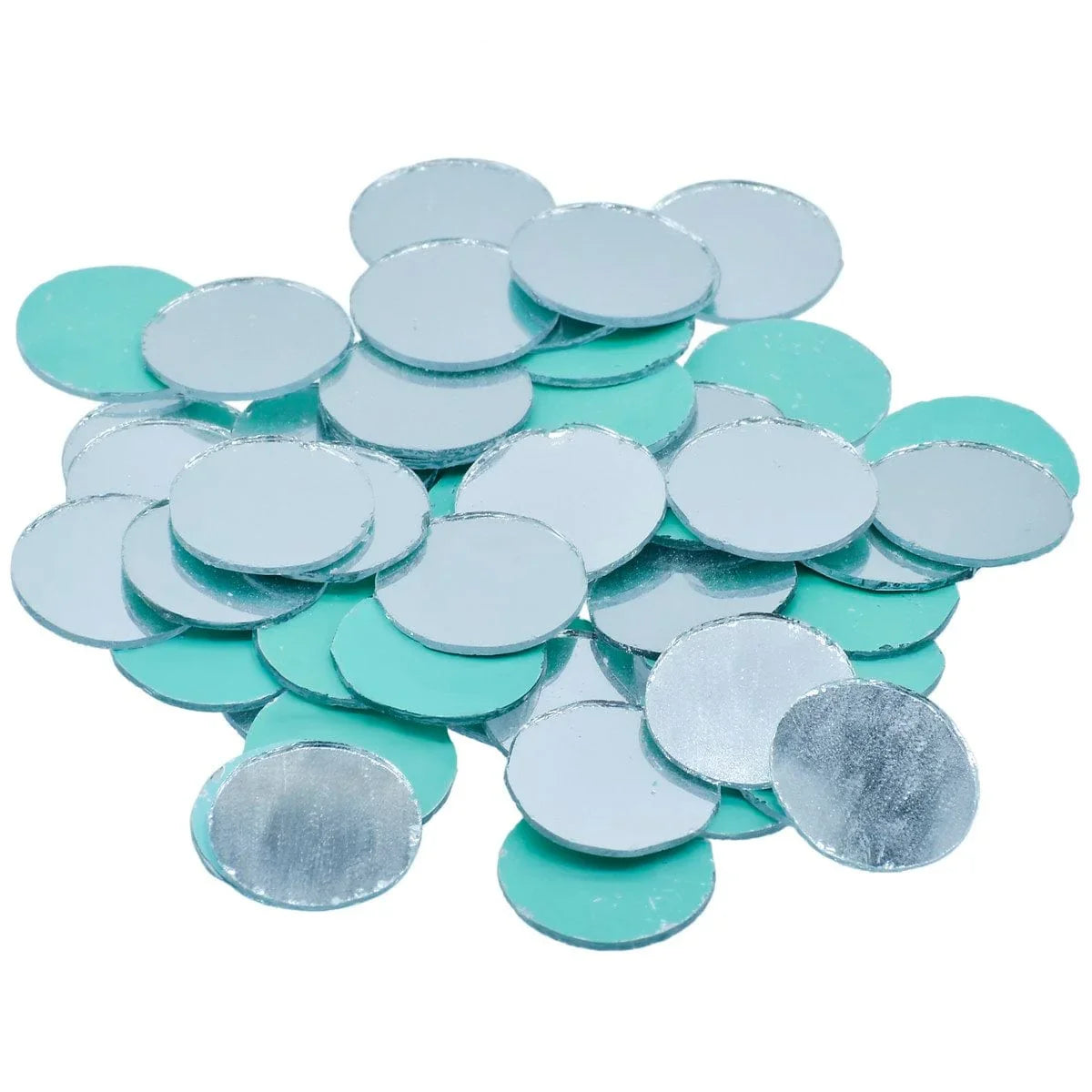 jags-mumbai Lippan Small Glass mirrors for Picchwai Craft & Lippan Craft- Approximately 25 Grams
