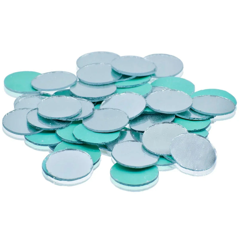 jags-mumbai Lippan Small Glass mirrors for Picchwai Craft & Lippan Craft- Approximately 25 Grams