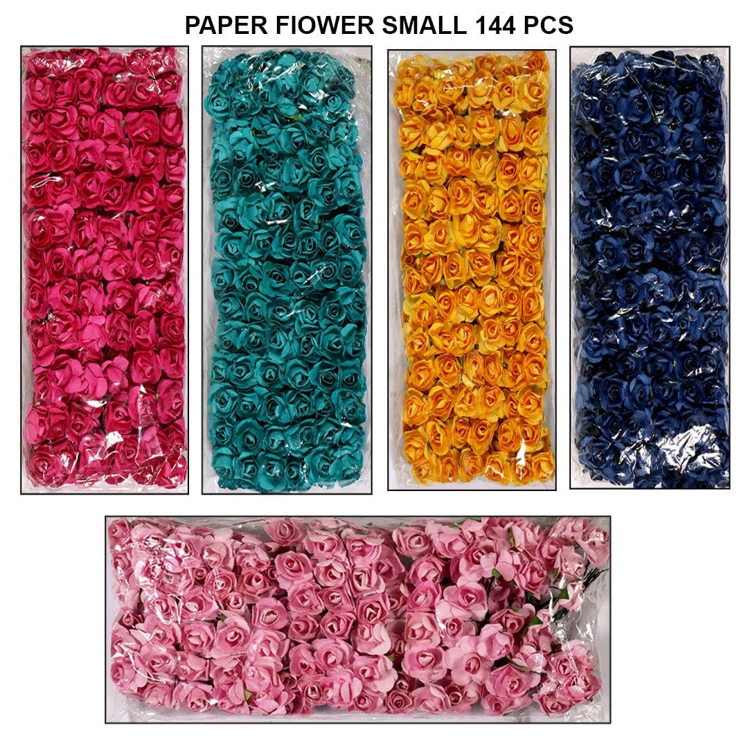 Ravrai Craft - Mumbai Branch Decoration Small Paper Flowers 144Pcs