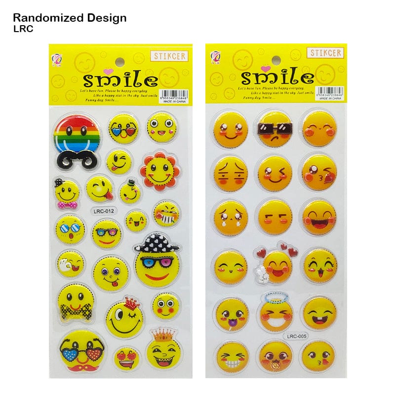 Lrc Smile Sticker Lets Have Fun (Lrc)