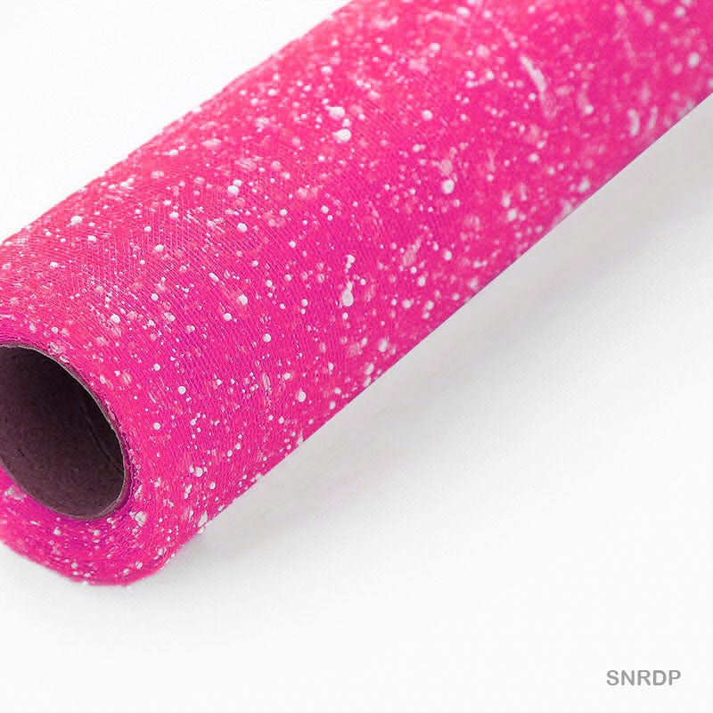 MG Traders Wrapping Paper& Material Snow Roll 40 Cm X 4 Yard (Snrdp) D Pink