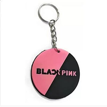 Soft Rubber BLACKPINK Logo Designer Keychain