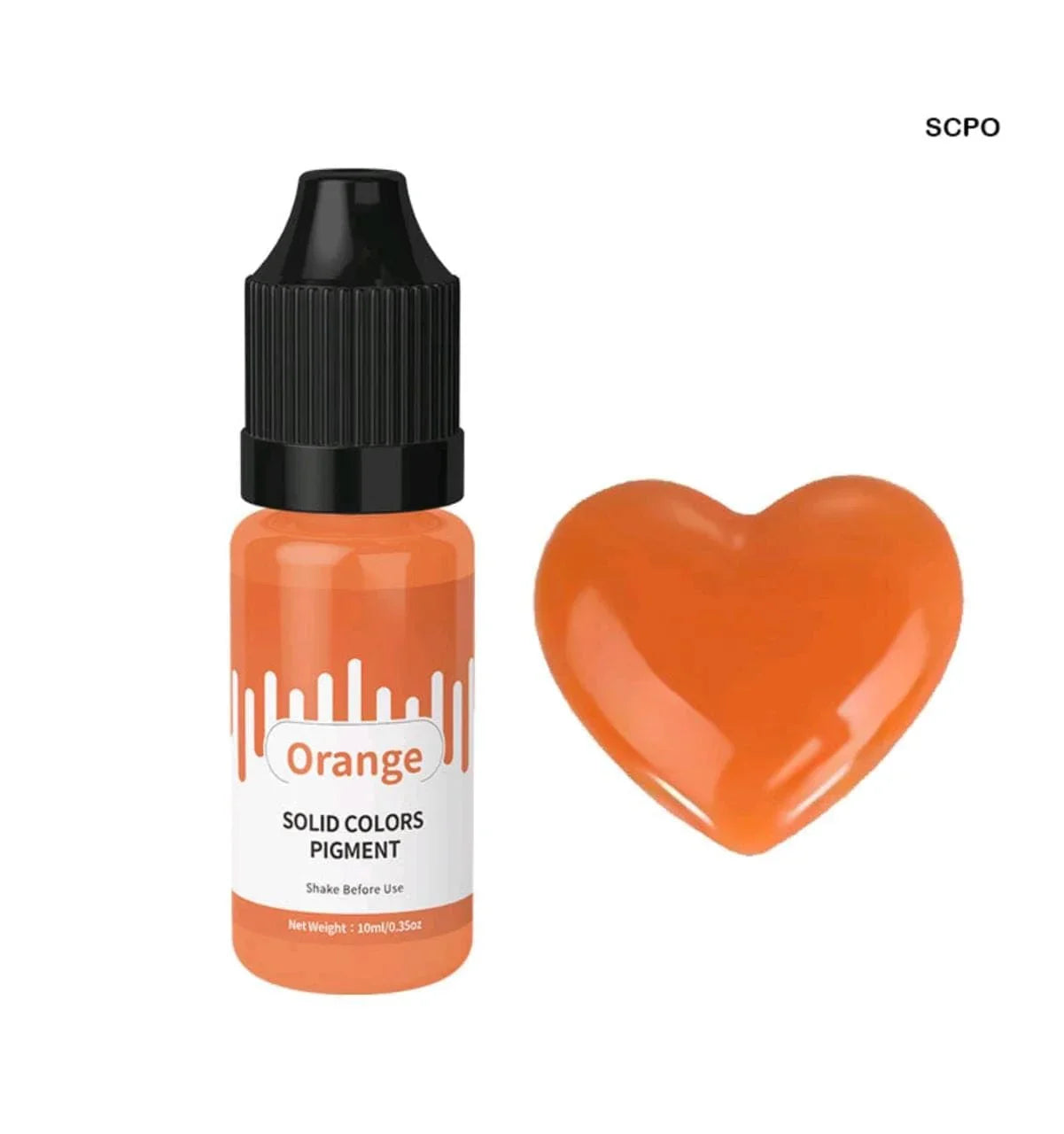 Craftdev resin pigment Orange Solid pigment for Resin And epoxy
