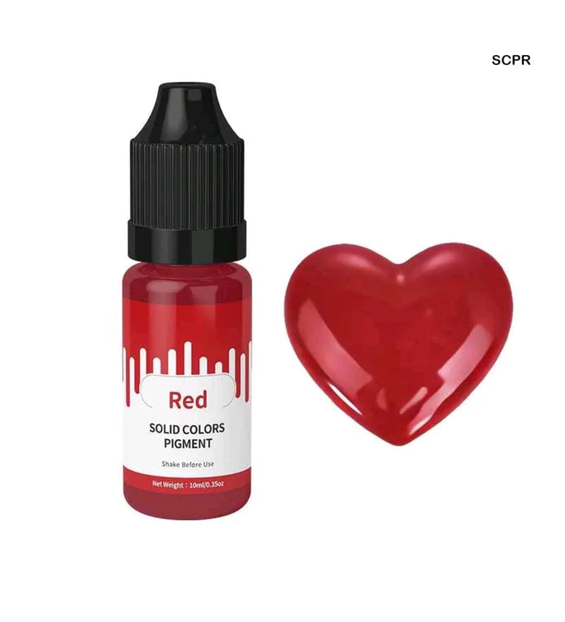Craftdev resin pigment RED Solid pigment for Resin And epoxy