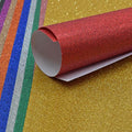 jags-mumbai Glitter Paper & Foam Sheet Sparkling A4 Diamond Glitter Paper - Multi-Colour, 10 Pcs Contain 1 Unit.