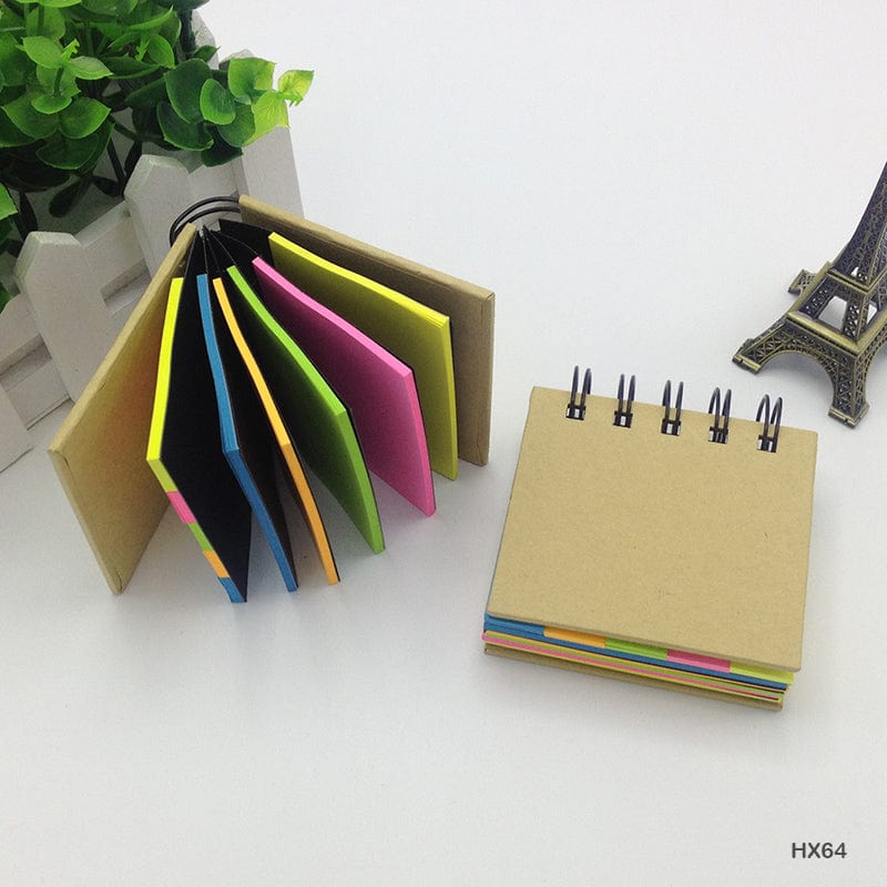 Hx64 Spiral Book Sticky Note (Hx64)