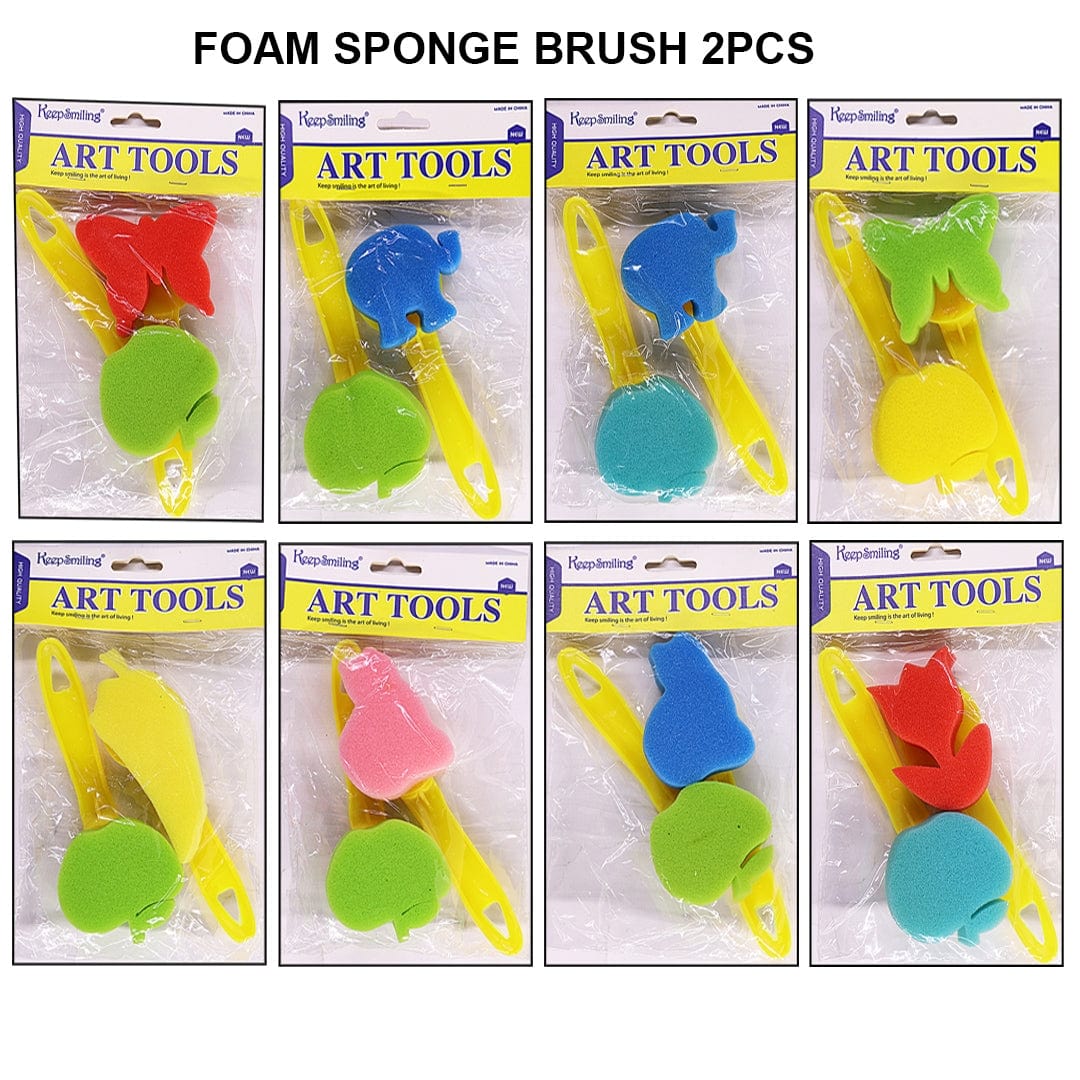 Ravrai Craft - Mumbai Branch Foam sponge Brush SPONGE BRUSH 2PCS