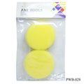 jags-mumbai 1 Sponge Brush Items Sponge Brush Set 2pcs Round PWB-028