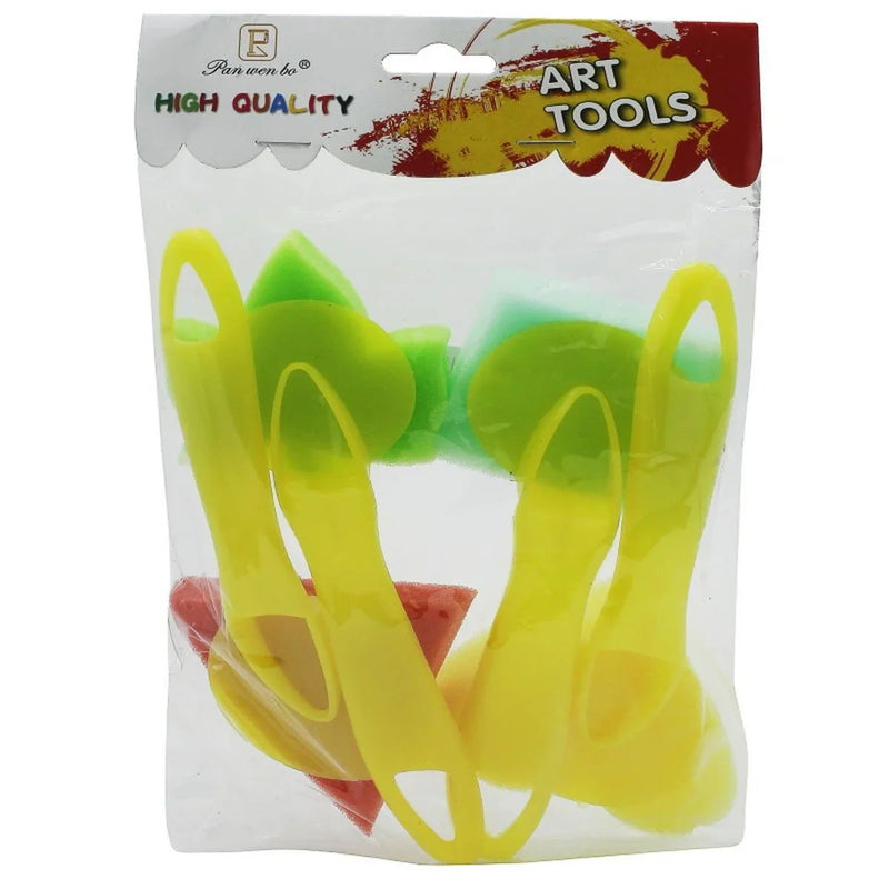 jags-mumbai Brush Sponge Brush Set 4pcs