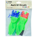 jags-mumbai Brush Sponge Brush Set 4pcs Shapes