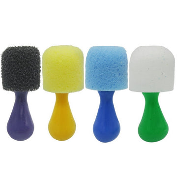 jags-mumbai Sponge Brush Items Sponge Daubers For Paint 4Pcs Set PWB-822A