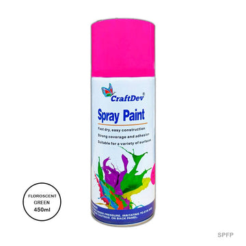 MG Traders Paint & Colours Spray Paint 1002 Floroscent Pink (Spfp) 450Ml