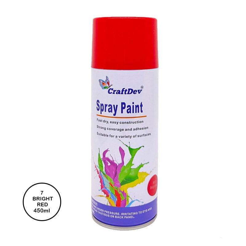 MG Traders Spray Paint Spray Paint 7 Bright Red 450Ml (Spbr)