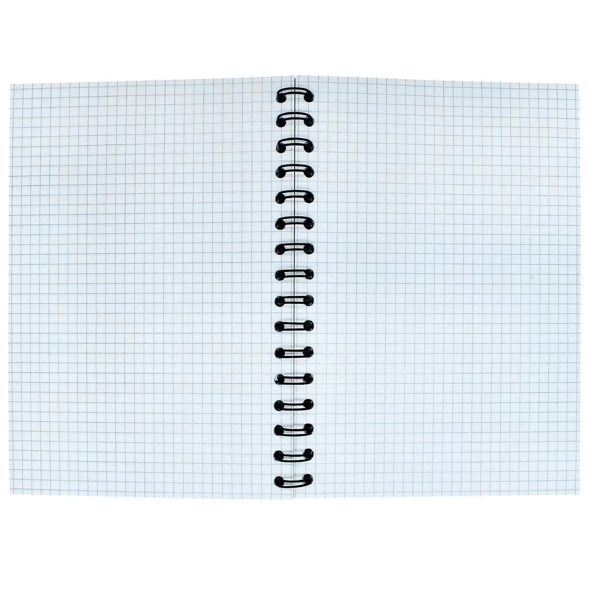 jags-mumbai Notebooks & Diaries Square Grid Notebook, A5 Square Graph 5MM, Kraft Cover, (A5) (Single Book)