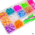 MG Traders Pack Toys & Kits Square Loom Band Box (Slb)  (Contain 1 Unit)