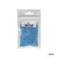 MG Traders 1 Sequin Qs10B Star Flower 7Mm Blue 10Gm Sequins