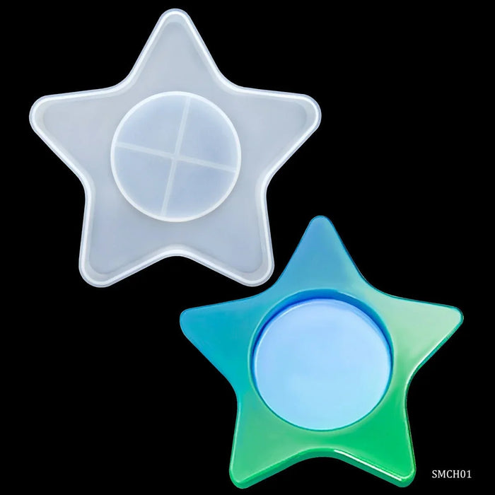 Starr Silicone Mould Candle Holder