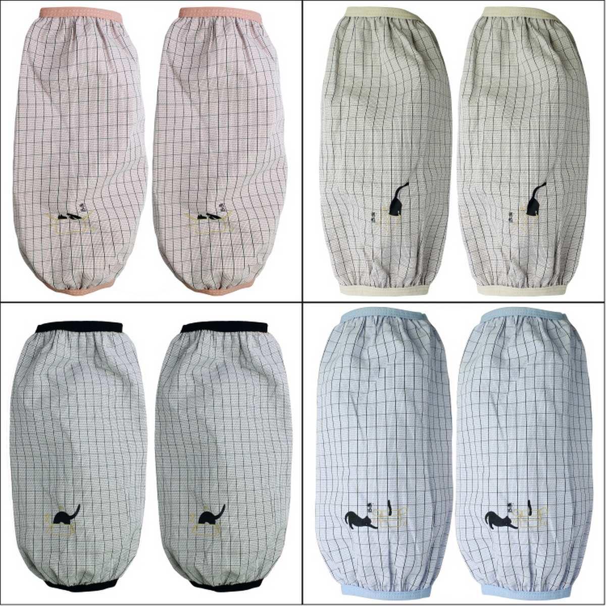 jags-mumbai Other material Stay Clean and Stylish with Oversleeves Checks Printed F181089