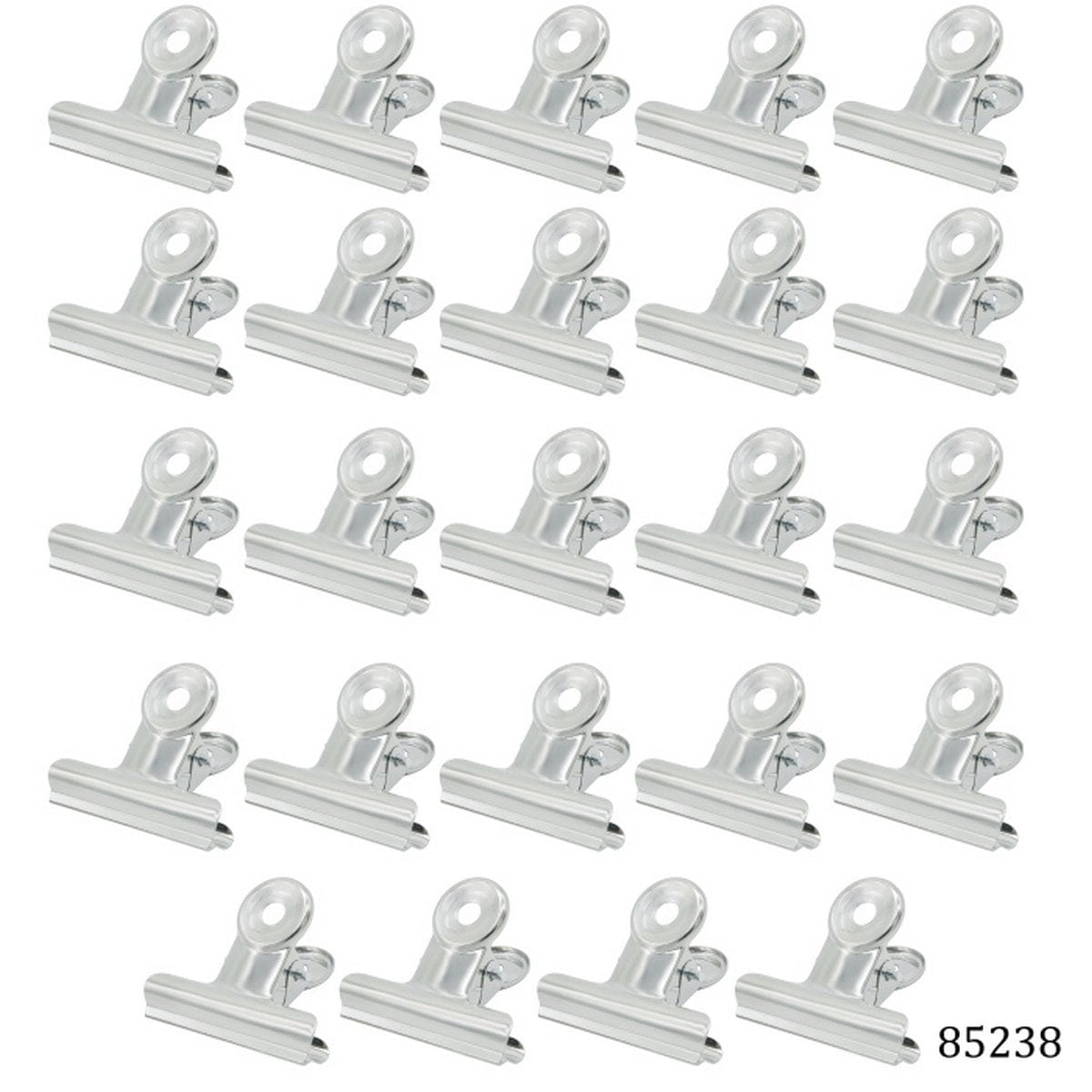 jags-mumbai Clip SteelSecure: 24-Piece Box of Stainless Steel 38mm Round Clips - Secure and Organize with ConfidenceSteelSecure: 24-Piece Box of Stainless Steel 38mm Round Clips - Secure and Organize with Confidence