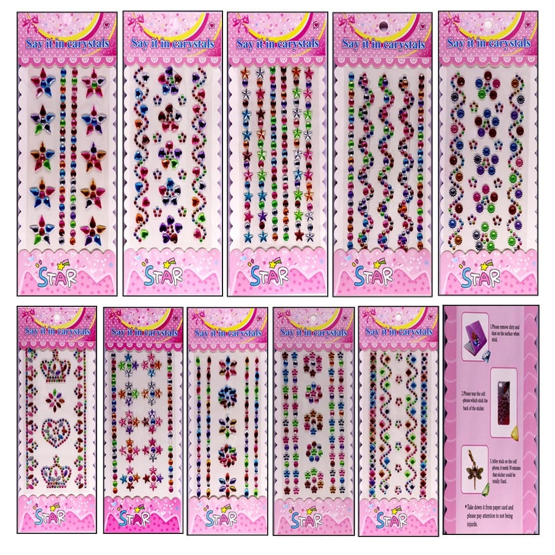 Ravrai Craft - Mumbai Branch Decorative Stickers Sticker Carystals