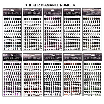 Ravrai Craft - Mumbai Branch sticker Sticker Diamante Number