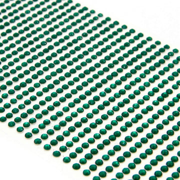 Sticker Diamond 3mm 10 Dark Green 3DSSMC-10