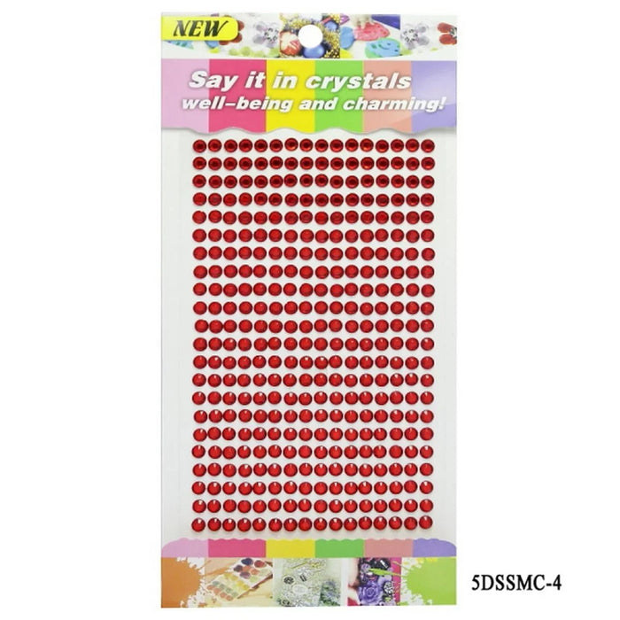 Sticker Diamond 5mm 04 Red 5DSSMC-4