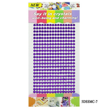 Sticker Diamond 5mm 07 Purple 5DSSMC-7